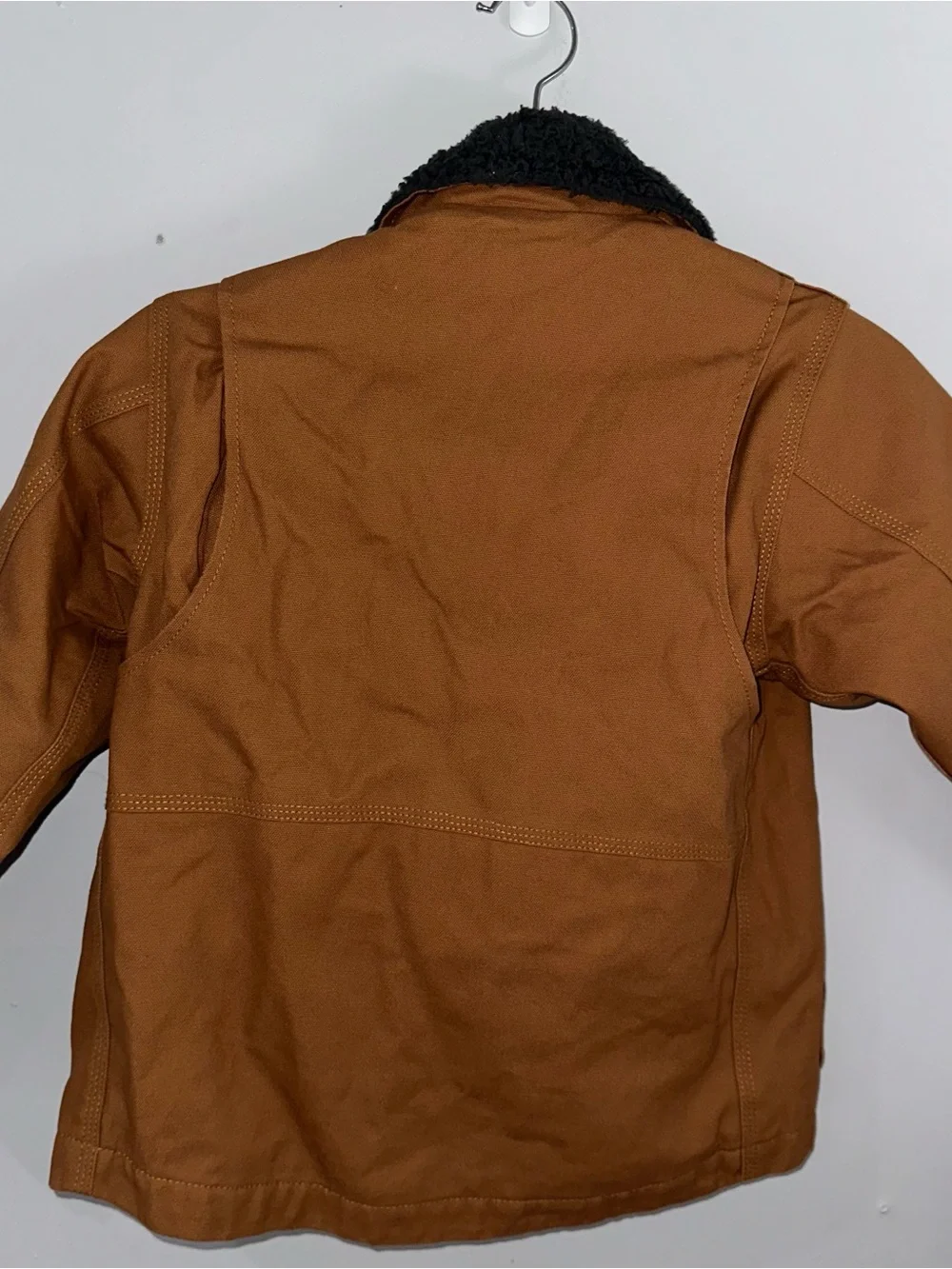 Carhartt Kids Tan Canvas Jacket